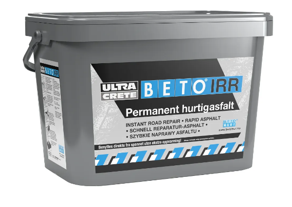Beto IRR reparasjonsasfalt 6mm - 25 kg spann