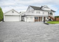 Belegningsstein Multimix 50 tromlet + flammet grå/koks - 19,5x13x5 cm