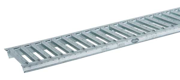 Rist spalte galvanisert til ACO Euroline dreneringsrenne - 1 m