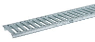 Rist spalte galvanisert til ACO Euroline dreneringsrenne - 0,5 m
