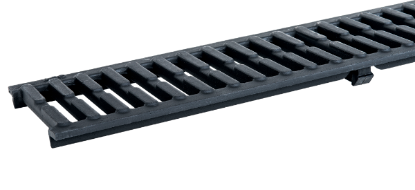 Rist støpejern til ACO Euroline dreneringsrenne - 0,5 m