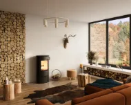 Lotus Liva 6 G sort  (med sideglass)