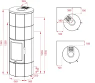 Lotus Maestro 2 kleberstein med grå dør