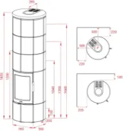 Lotus Maestro 3 kleberstein med grå dør