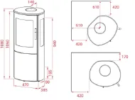 Lotus Mira 4 sort (med sideglass)