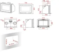 Lotus H470 sort peisinnsats