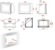 Lotus H570 sort peisinnsats