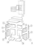 Brennplatesett komplett til Lotus M-serie, før aug. 2020