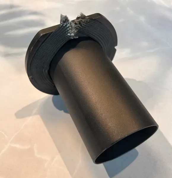 Lotus H-serie, direkteluftstuss 90gr til peisinnsatser