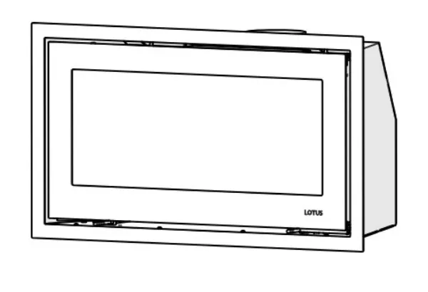 Lotus H470W - RD - Brennplatesett skamol komplett