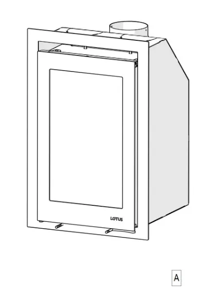Lotus H700 - RD - Brennplatesett skamol komplett