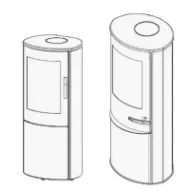 Brennplatesett komplett til Lotus Mira  og Liva uten sideglass