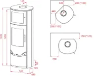 Lotus Prio 7 med bakerovn sort