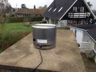 Draftbooster røyksuger sort