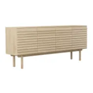 Casø 777 skjenk stor hvitoljet eik