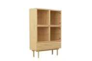Casø 777 highboard 124x177x40 cm naturoljet eik