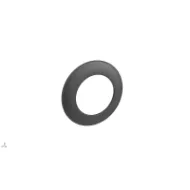 Pyntering for Ø150mm røykrør svart