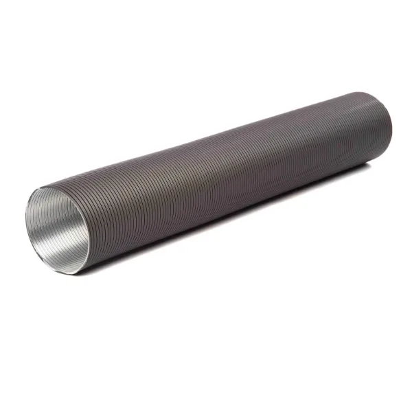 Friskluftsrør Ø80 mm fleksibelt svart