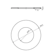 Pyntering til friskluftsrør Ø100 mm svart
