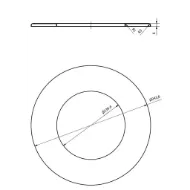 Pyntering til isolert friskluftsrør Ø100 mm svart