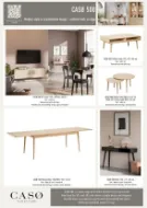 Casø 500 Sofabord Ø60x42,5 cm Hvitoljet Eik