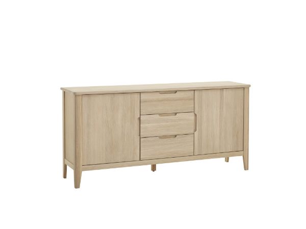 Casø 600 Skjenk 180x87x45 cm Hvitoljet Eik