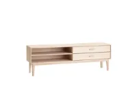 Casø 700 Tv-benk 183x34x45 cm Hvitoljet Eik