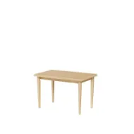 Casø Moment Spisebord 120-210x75x75 cm Naturoljet Eik inkl. 2 ileggsplater
