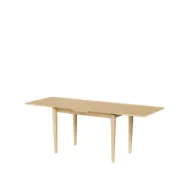 Casø Moment Spisebord 120-210x75x75 cm Naturoljet Eik inkl. 2 ileggsplater