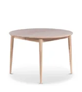 Stenexpo Odense Matbord Ø110-150x75 cm, inkl 1 ileggsplate