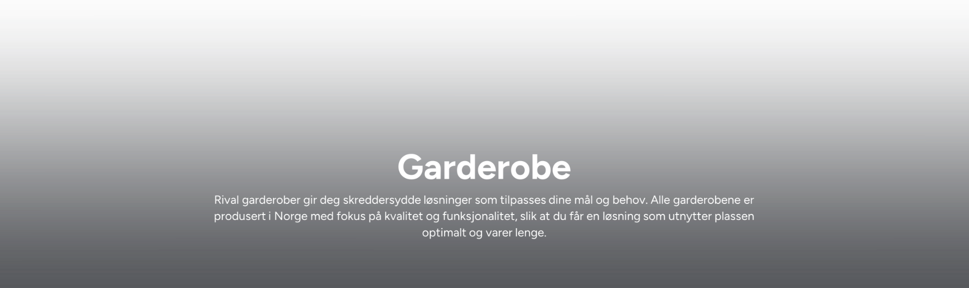 garderobe