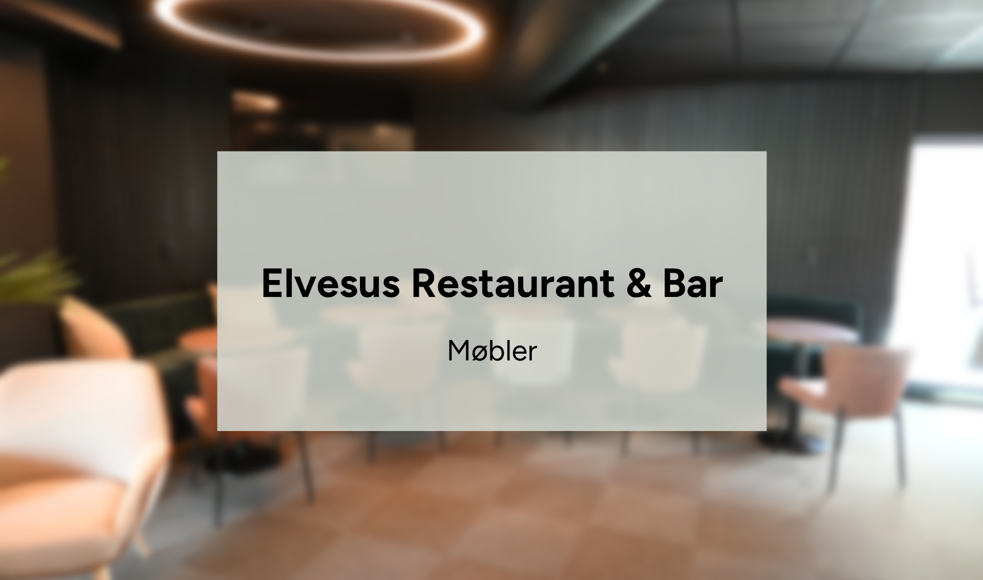 Elvesus restaurant og bar