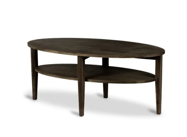 Milford ovalt sofabord 120 x 60 x 58 cm