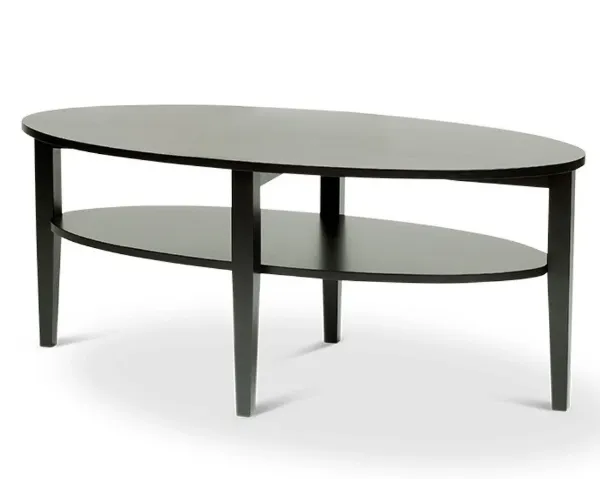 Milford ovalt sofabord 120 x 60 x 58 cm