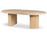 Dresden rundt spisebord Ø135 - (285) x 75 cm