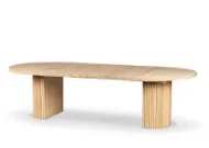 Dresden rundt spisebord Ø135 - (285) x 75 cm