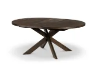 Bilde av Hemse rundt spisebord Ø140 - 180 (220) x 75 cm, inkl 1 ileggsplate