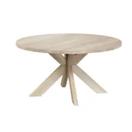Gro rundt spisebord Ø140x75 cm