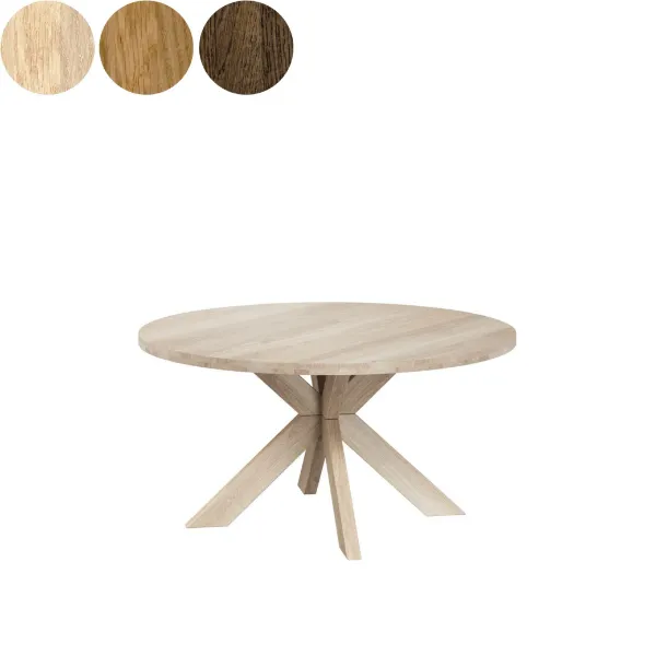 Gro rundt spisebord Ø140x75 cm