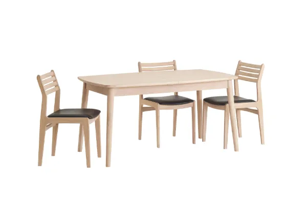 Casø 601 spisebord 180x105x75 cm med hvitoljet eik