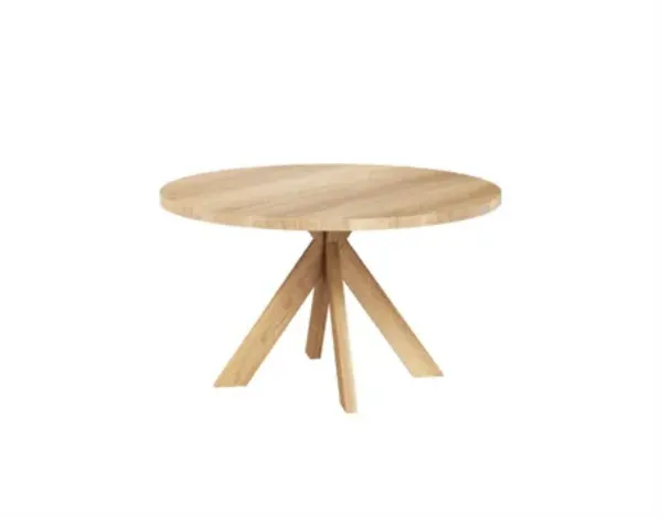 Casø Gro rundt spisebord Ø120 - (180) x 75 cm