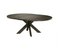 Casø Gro rundt spisebord Ø120 - (180) x 75 cm