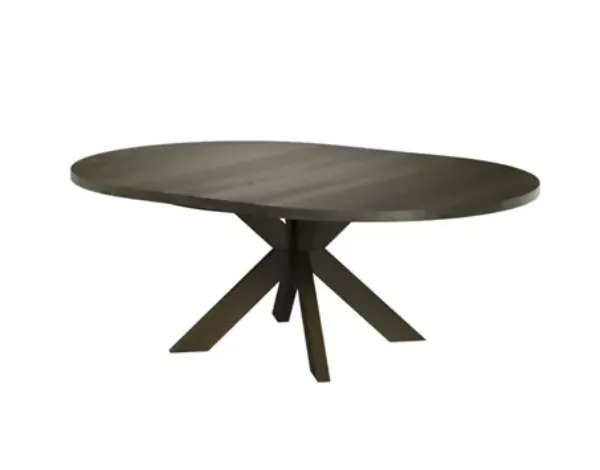 Casø Gro rundt spisebord Ø120 - (180) x 75 cm