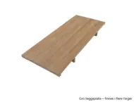 Casø Gro rundt spisebord Ø120 - (180) x 75 cm