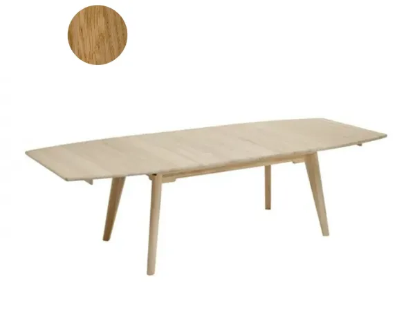 Casø 601 ileggsplate til spisebord 45 x 105 cm Naturoljet Eik