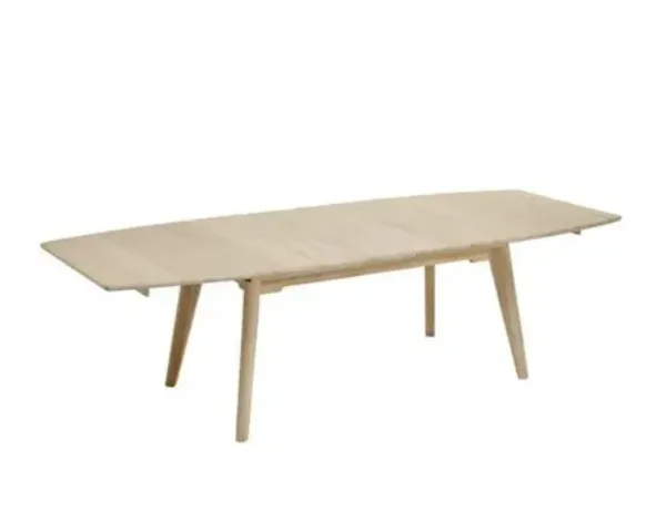 Casø 601 ileggsplate til spisebord 45 x 105 cm Hvitoljet Eik