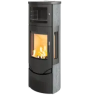 Lotus Prio 7M kleberstein med bakerovn og grå front