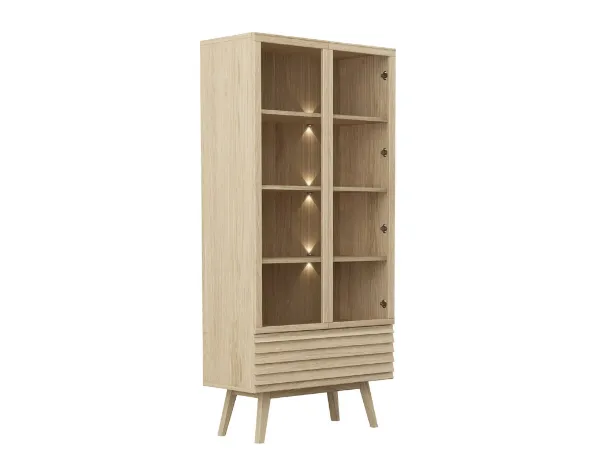 Casø 777 vitrineskap 90 x 195 x 40 cm
