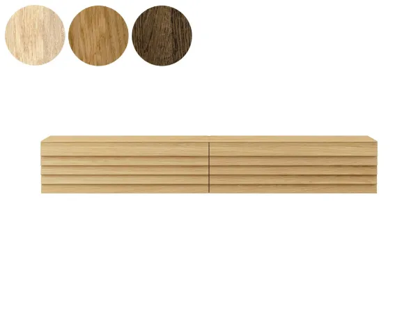 Casø 777 tv-benk XL 180 x 28 x 35 cm veggmontert