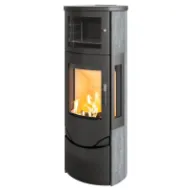 Lotus Prio 7M kleberstein med bakerovn, sidevindu og grå front